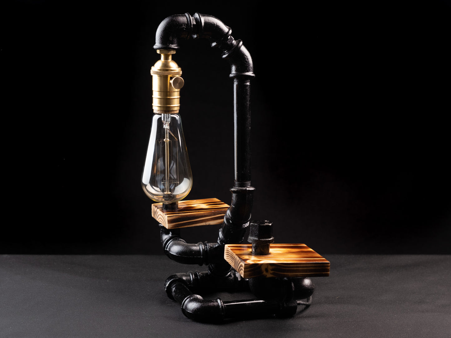 rustic night lamps: "Beautiful rustic night lamps with a warm glow."