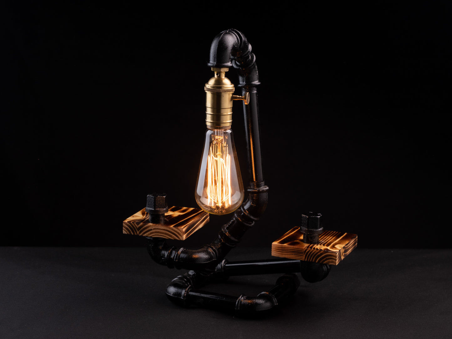 rustic night lights: "Rustic night lights providing a soft, ambient glow."