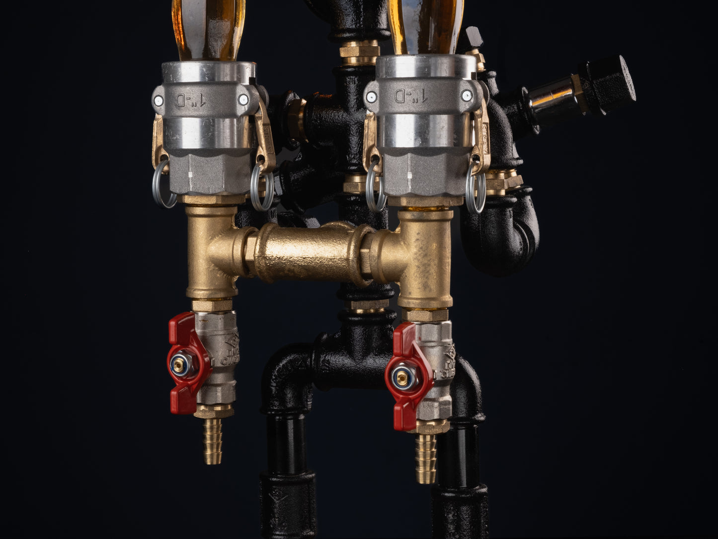 rustic liquor dispensers: "Rustic liquor dispensers for stylish serving."
