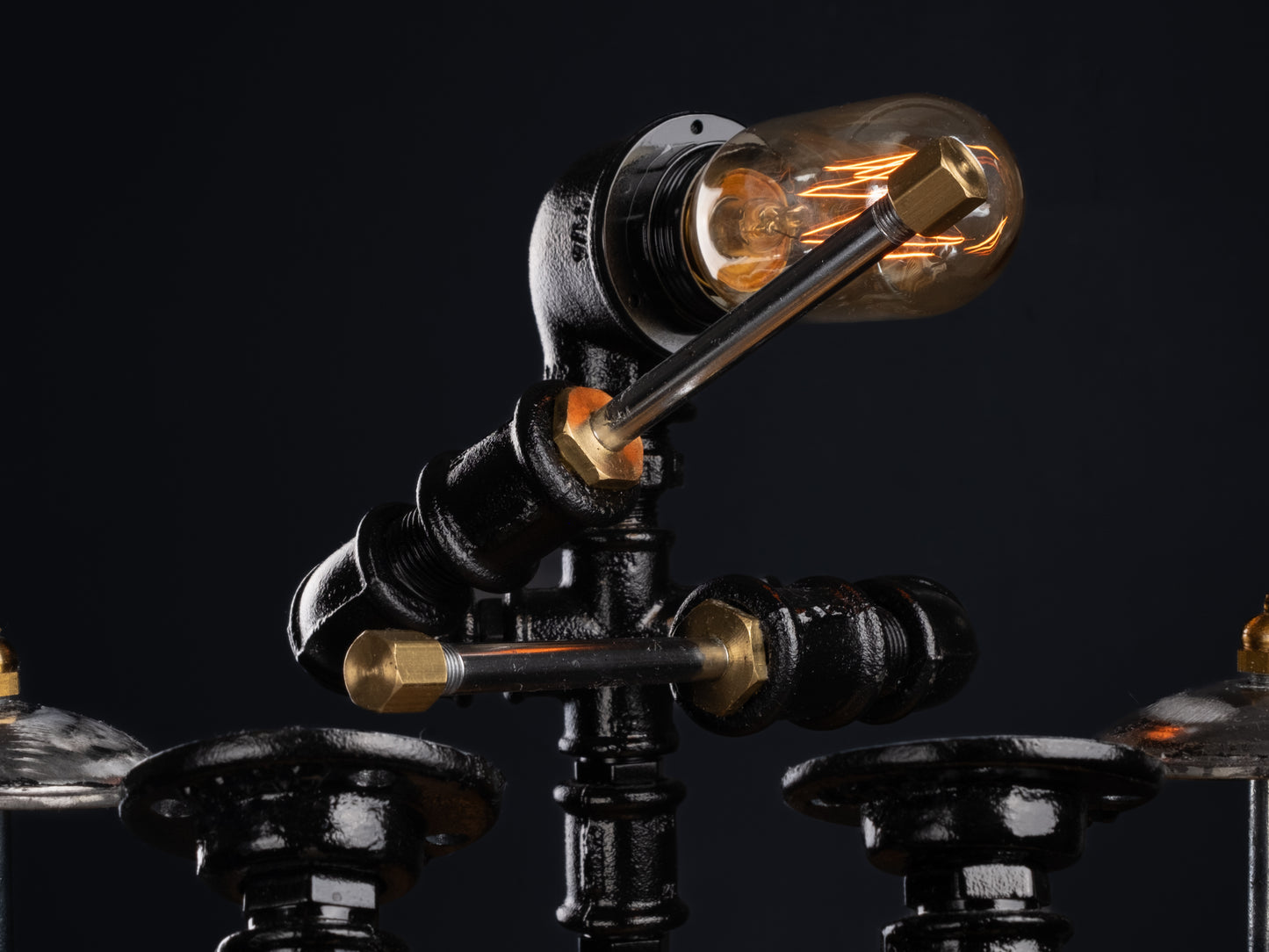 rustic night lamps: "Beautiful rustic night lamps with a warm glow."