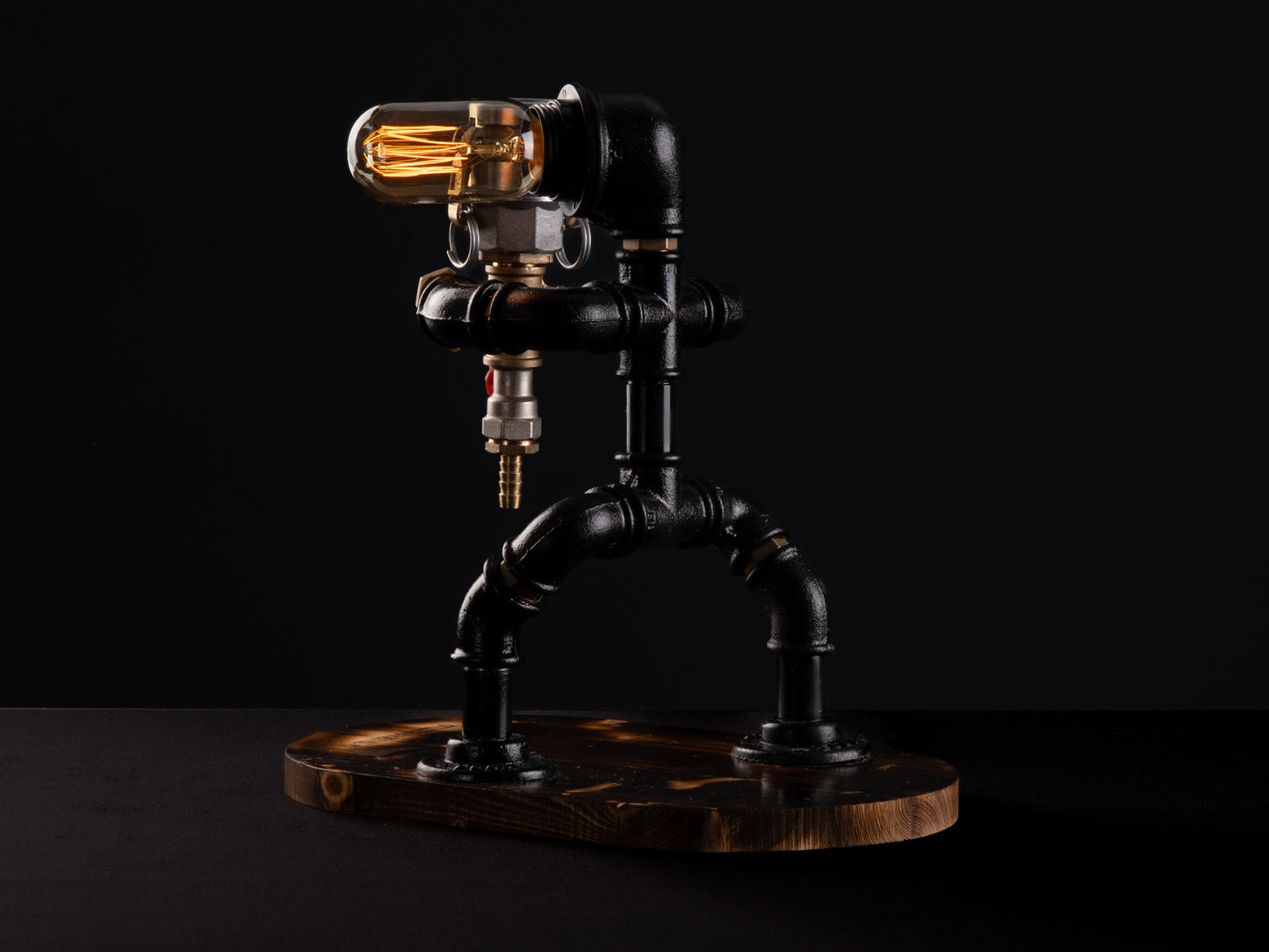 wooden liquor dispensers: "Unique wooden liquor dispensers with a rustic look, ideal for a Father's Day gift."