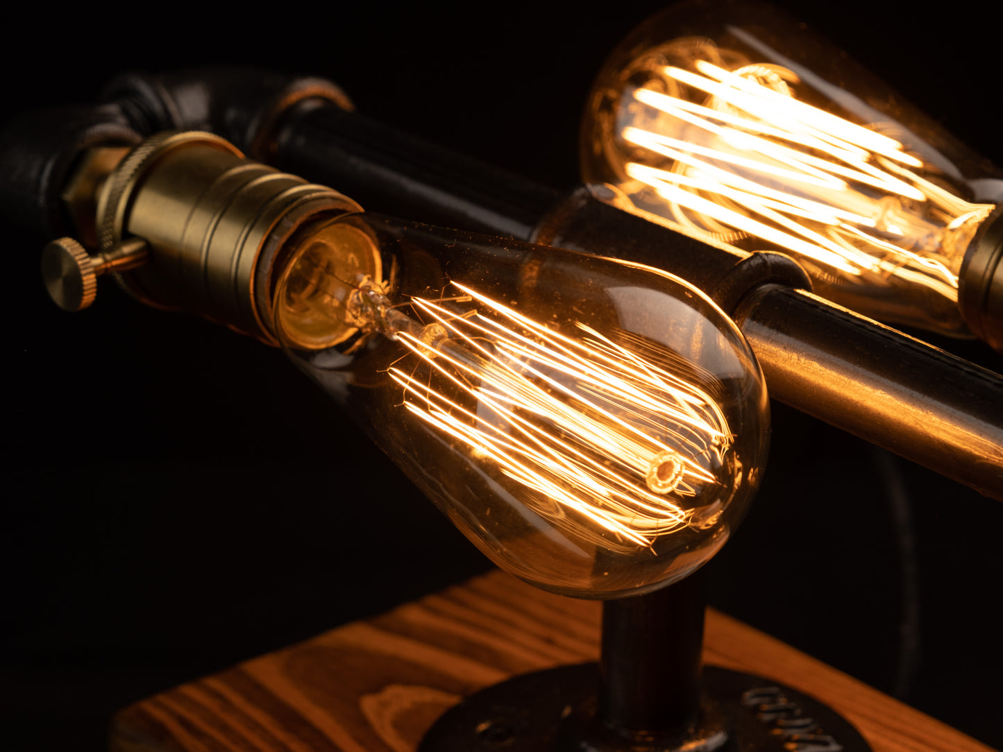 rustic bedroom lamps: "Rustic bedroom lamps creating a cozy atmosphere."