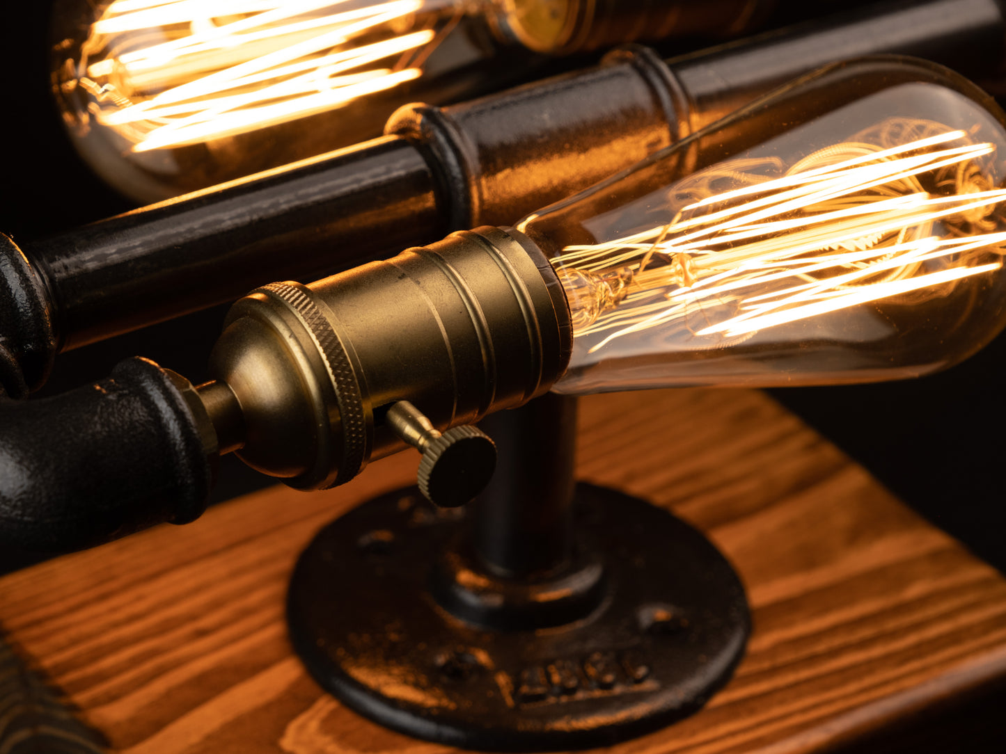 rustic bedroom lamps: "Rustic bedroom lamps creating a cozy atmosphere."