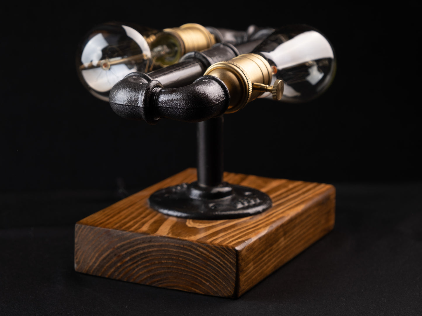 rustic table lamps: "Elegant rustic table lamps perfect for any living room."