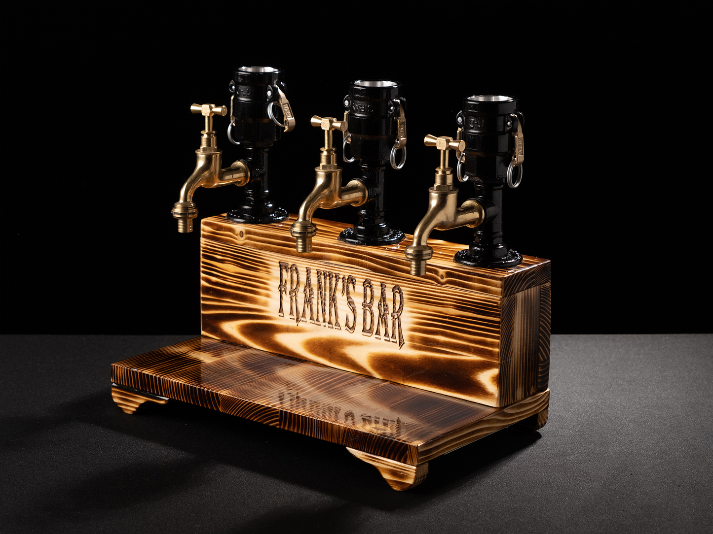 handmade drink dispensers: "Handmade drink dispensers with rustic charm."