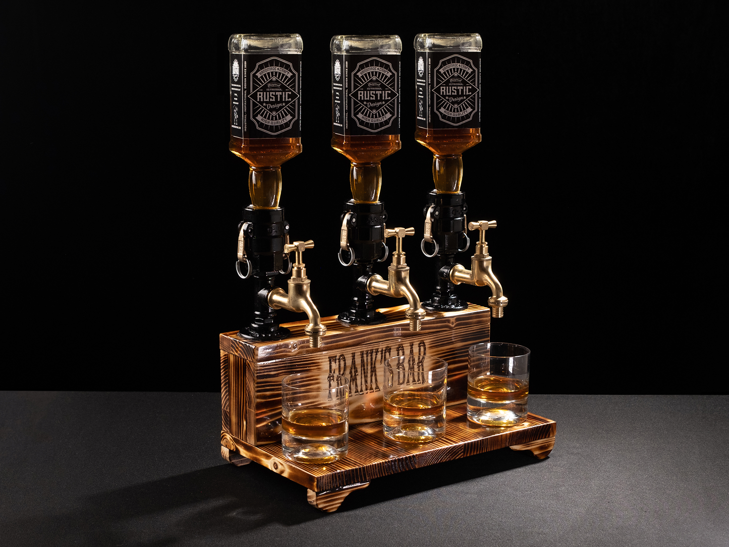rustic drink dispensers: "Elegant rustic drink dispensers for any occasion."
