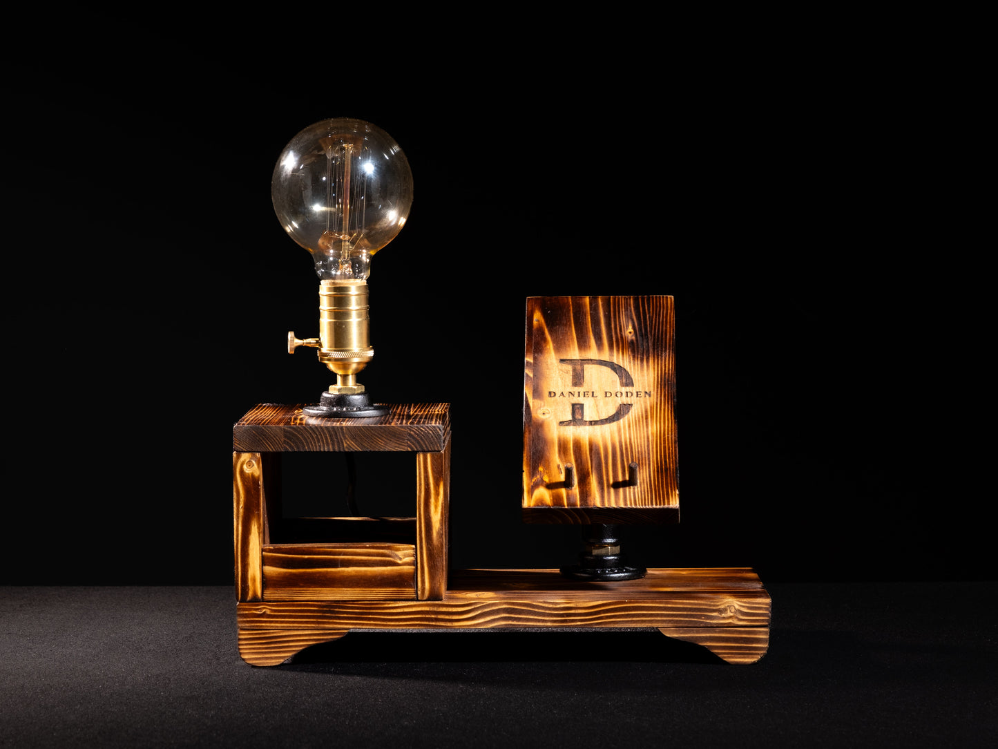 rustic night lamps: "Beautiful rustic night lamps with a warm glow."