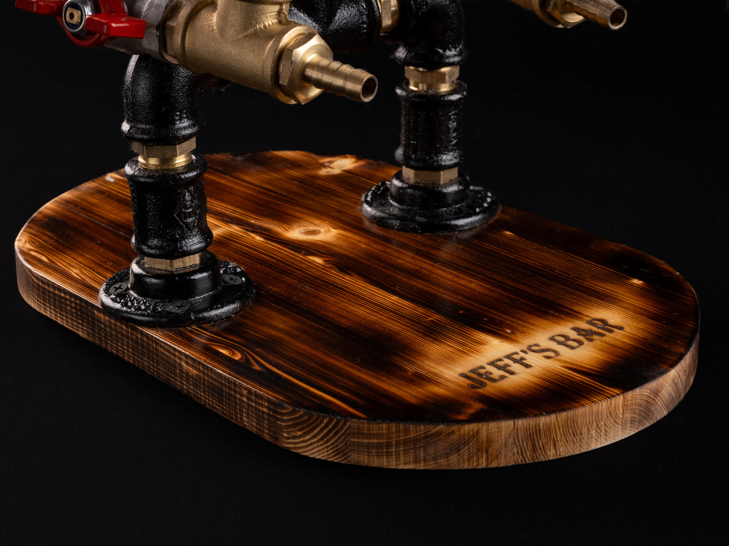 rustic liquor dispensers: "Rustic liquor dispensers for stylish serving, perfect for Father's Day."