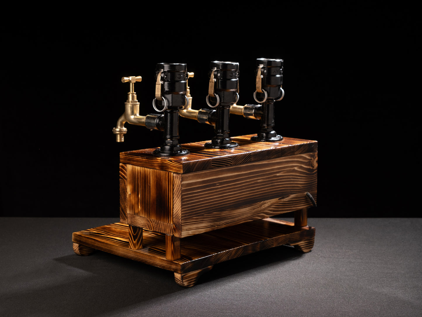 rustic drink dispensers: "Elegant rustic drink dispensers for any occasion."
