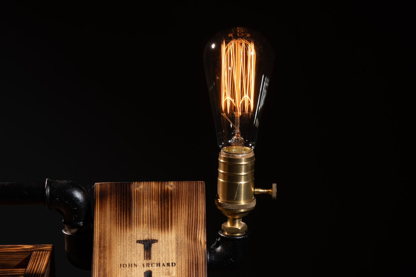 handmade night lamps: "Handmade night lamps with unique rustic designs."