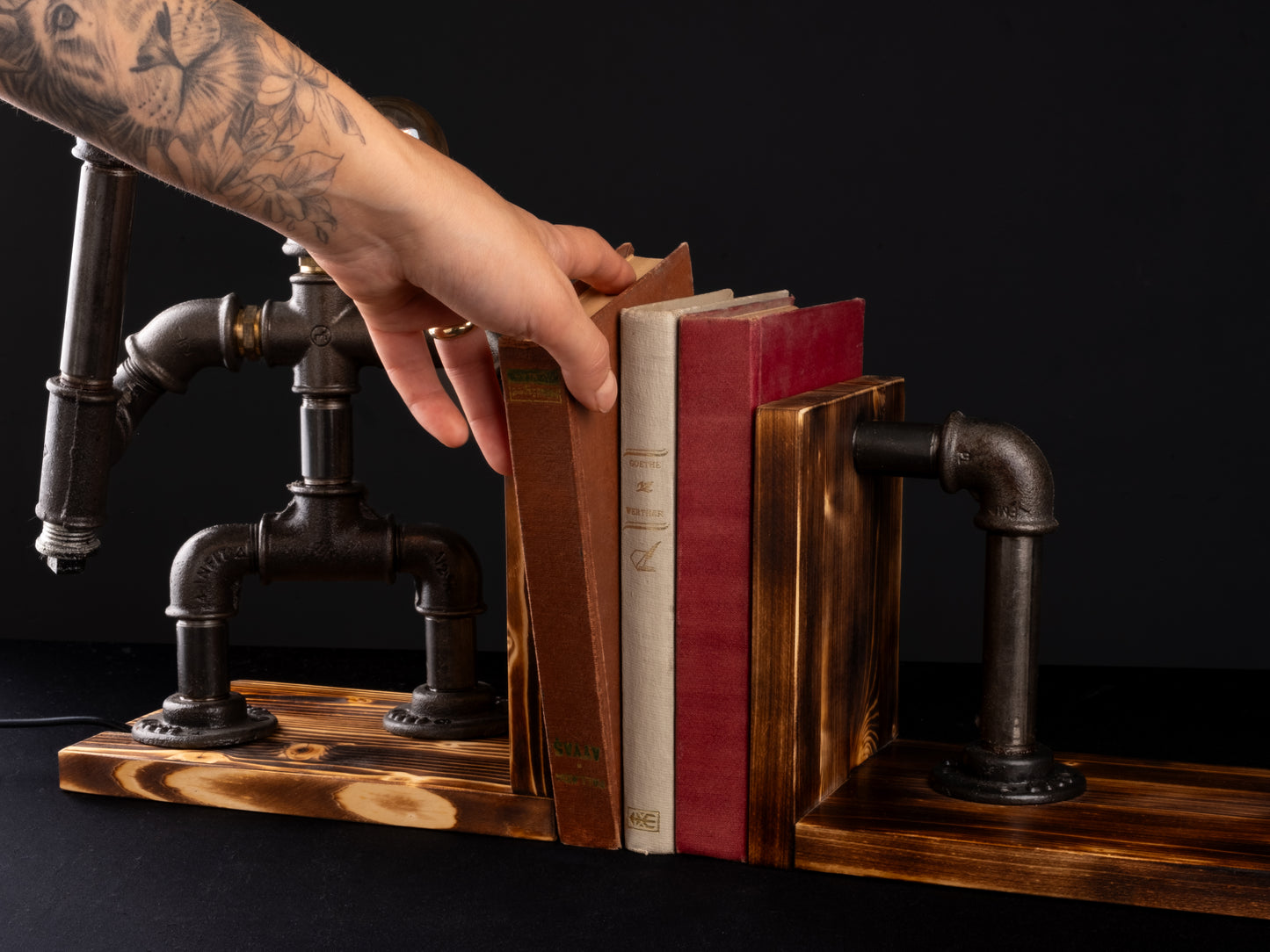 vintage night lamps: "Vintage night lamps adding a touch of nostalgia, great as a Father's Day gift."