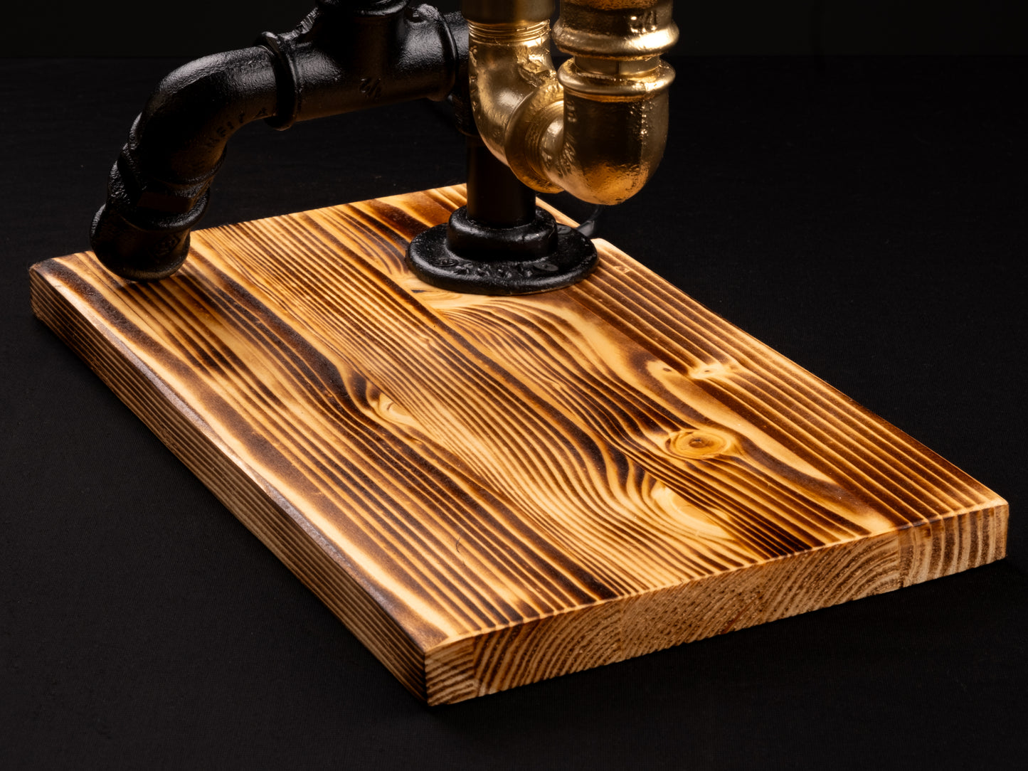 rustic reading lamps: "Rustic reading lamps ideal for late-night reading, perfect as a thoughtful Father's Day gift."