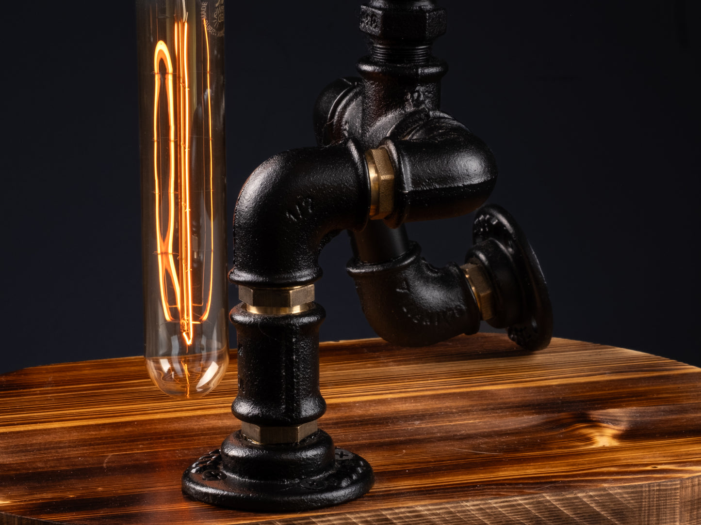 handmade night lamps: "Handmade night lamps with unique rustic designs."