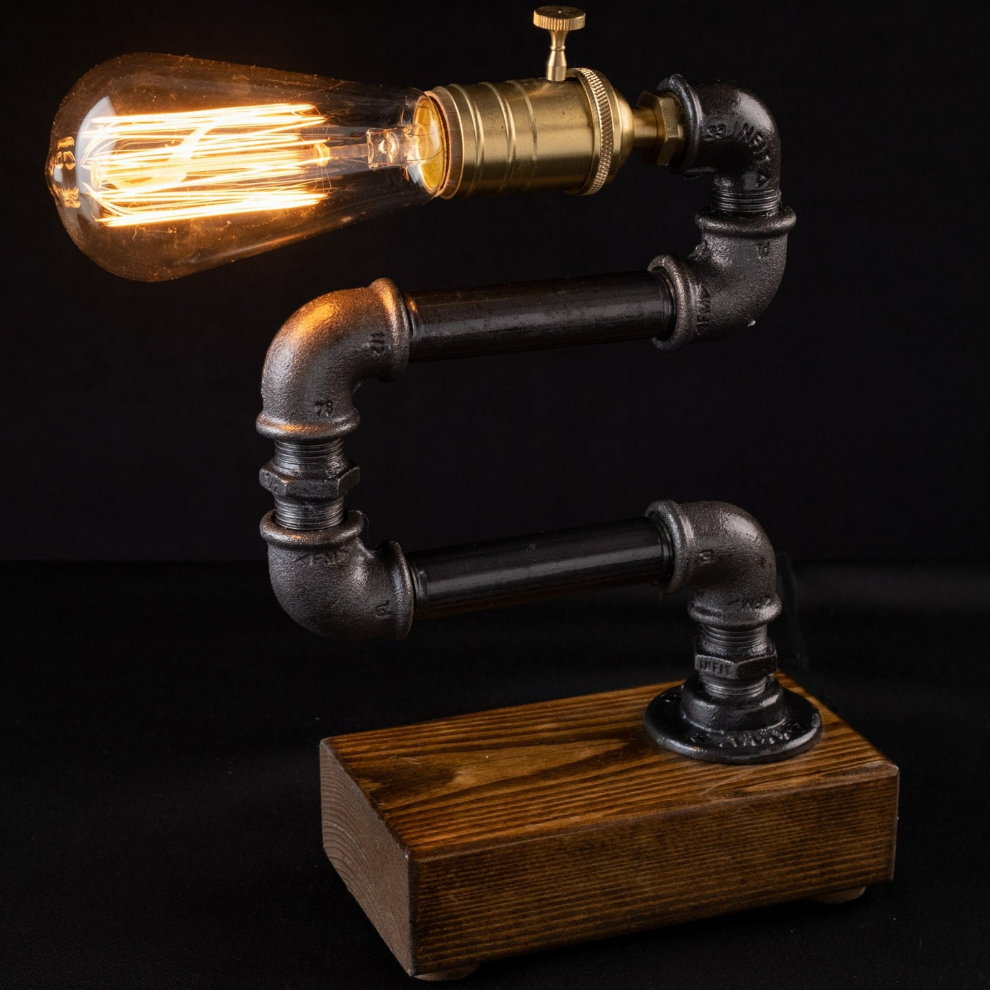rustic night lamps: "Beautiful rustic night lamps with a warm glow."