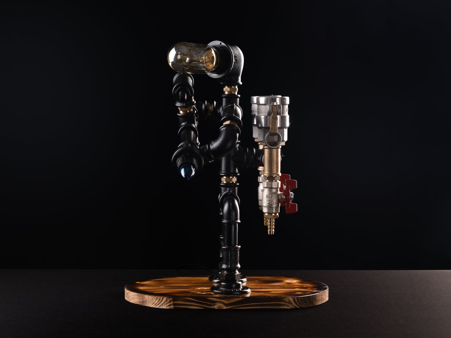 vintage beer taps: "Vintage beer taps adding a classic touch."