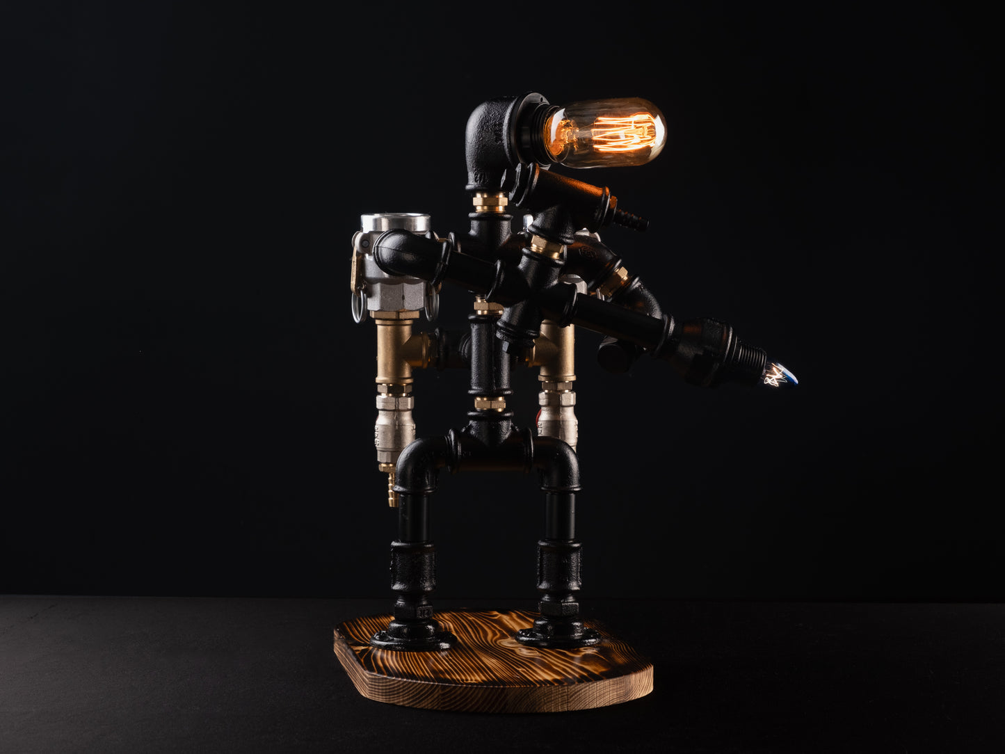 rustic liquor dispensers: "Rustic liquor dispensers for stylish serving."