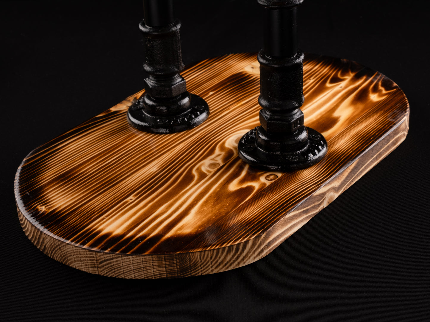 industrial bar taps: "Industrial bar taps with a rustic feel."