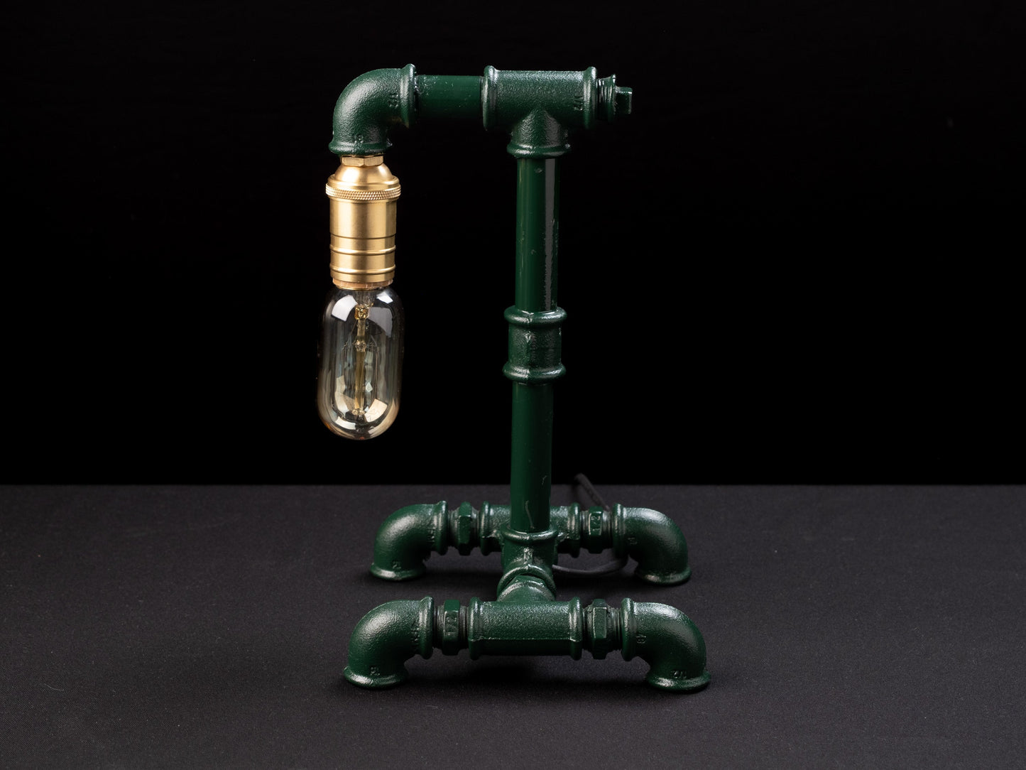 rustic accent lamps: "Rustic accent lamps for a stylish finishing touch."