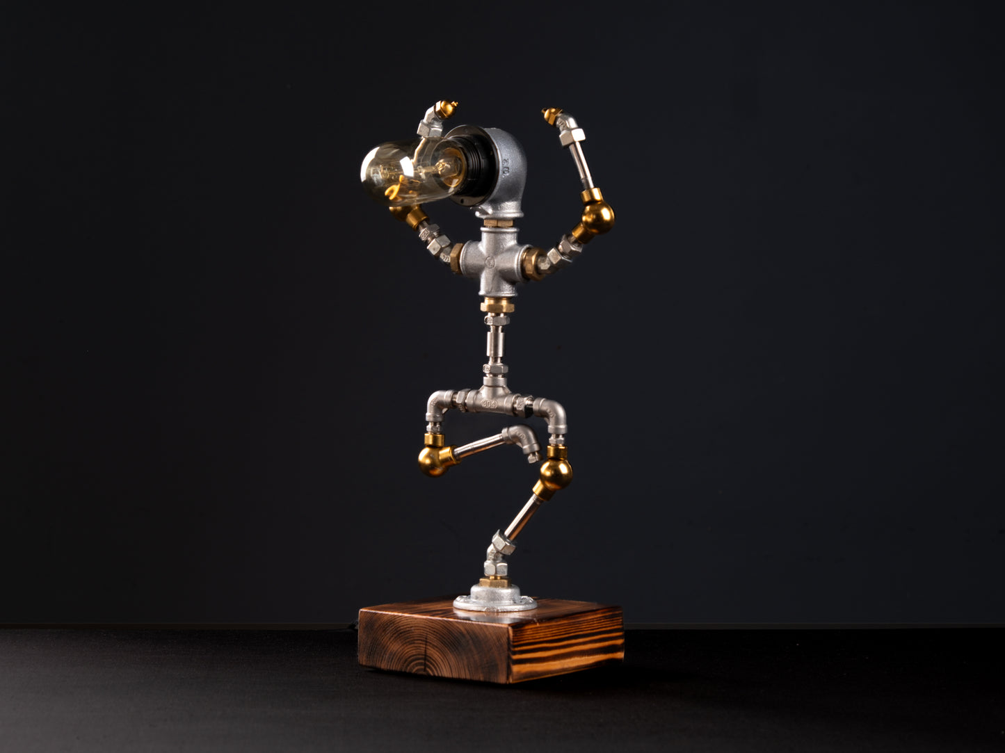 handmade night lamps: "Handmade night lamps with unique rustic designs."
