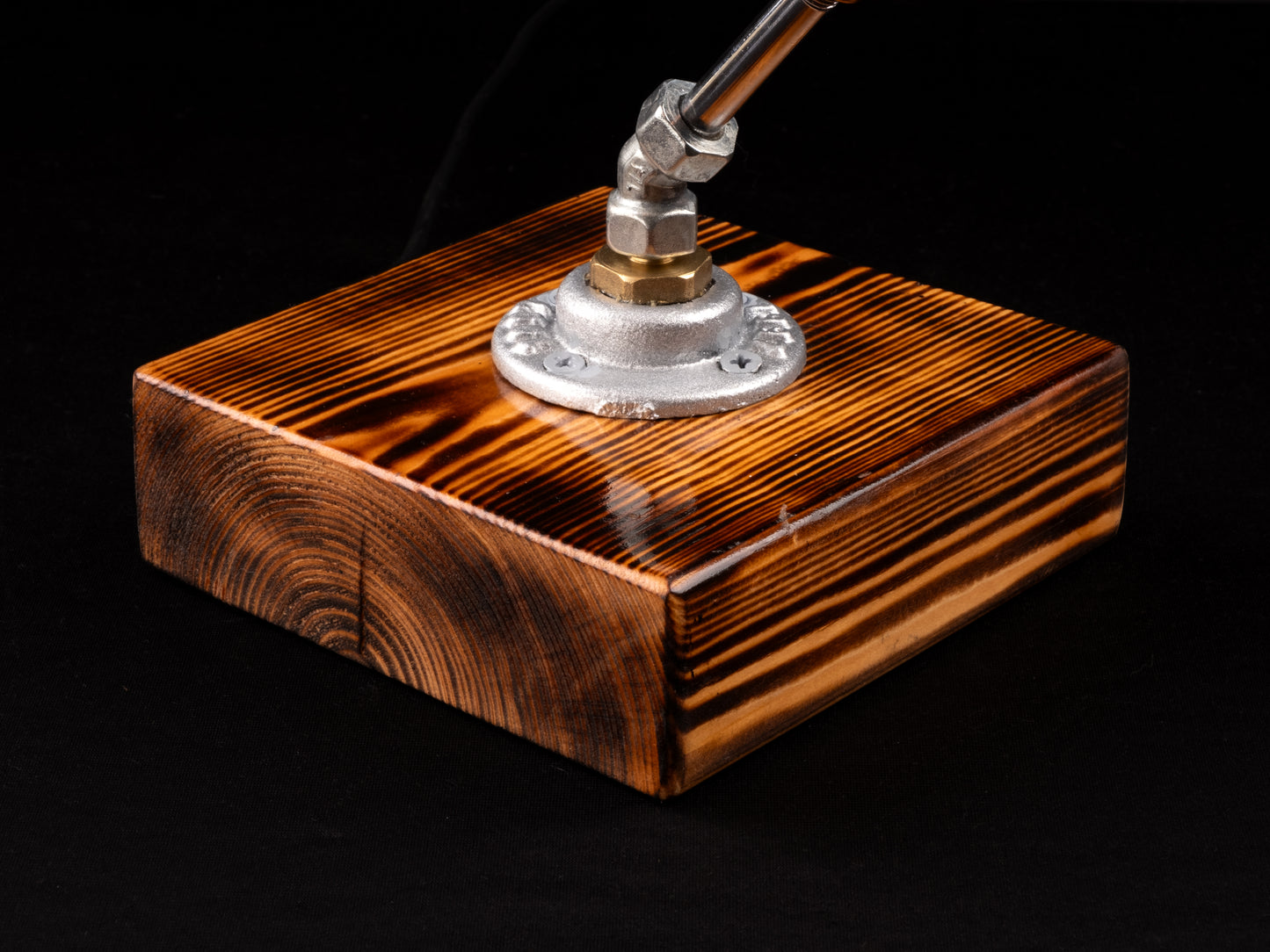 rustic night lamps: "Beautiful rustic night lamps with a warm glow."