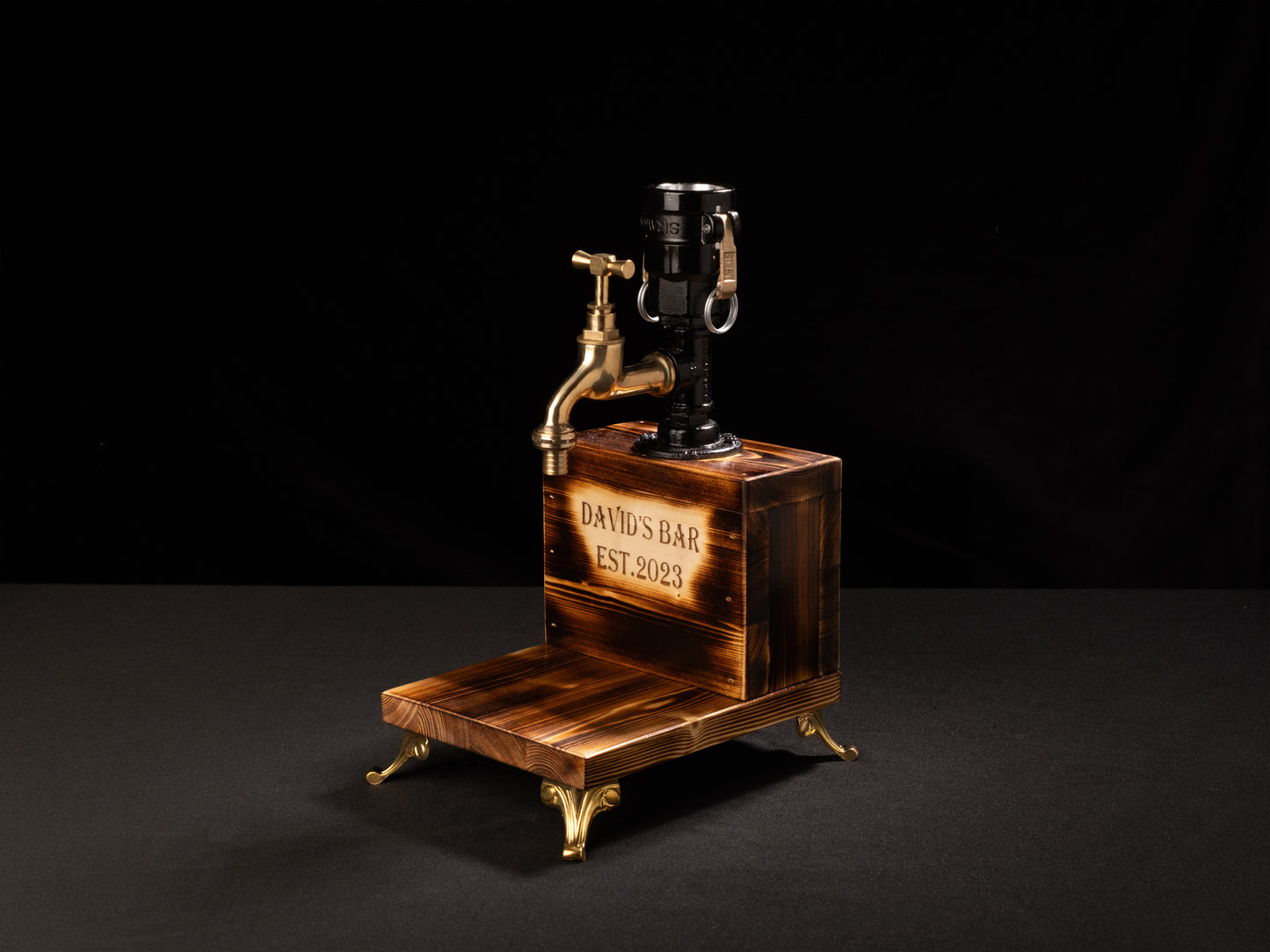 handmade drink dispensers: "Handmade drink dispensers with rustic charm."