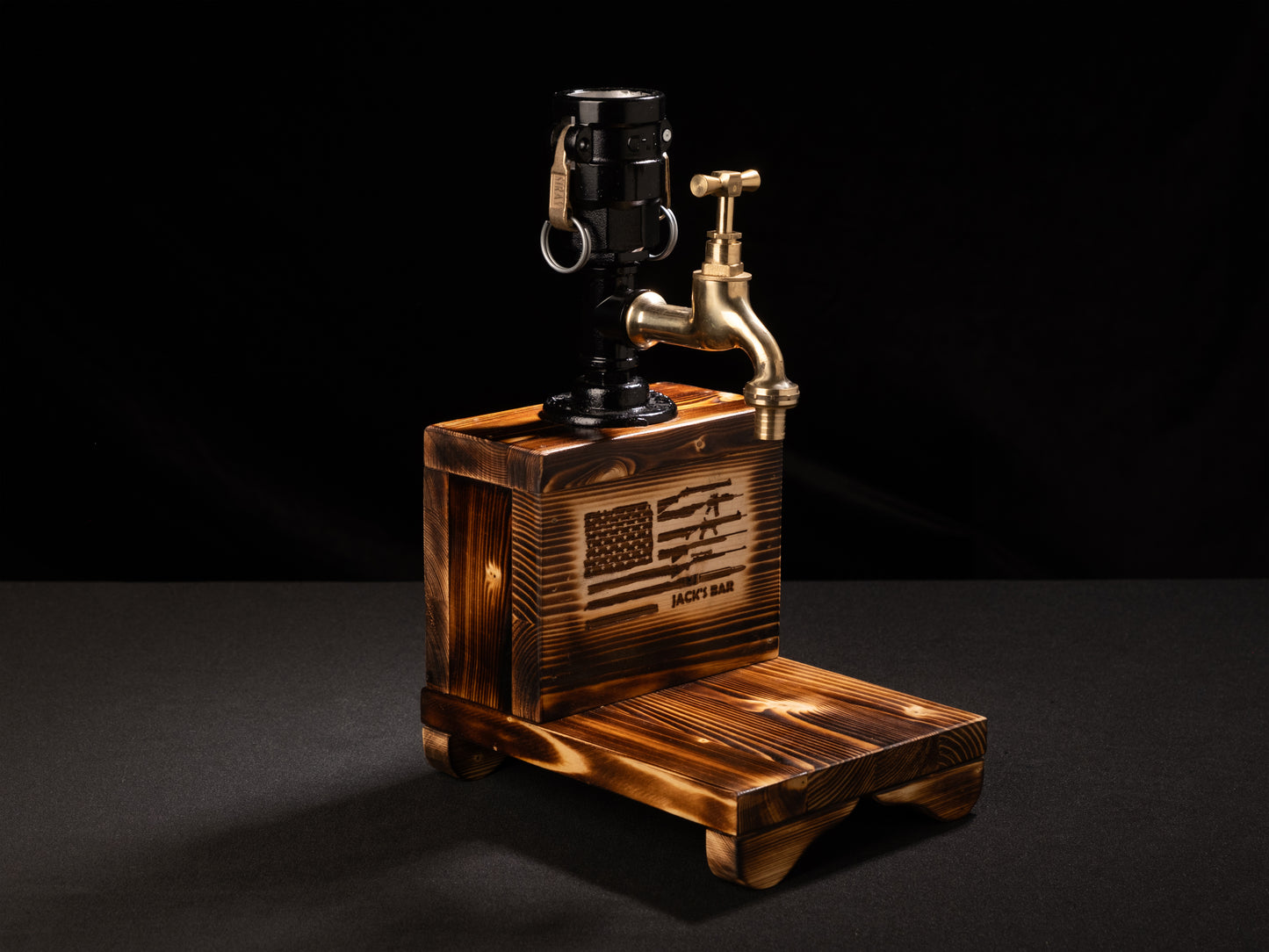 handmade drink dispensers: "Handmade drink dispensers with rustic charm."