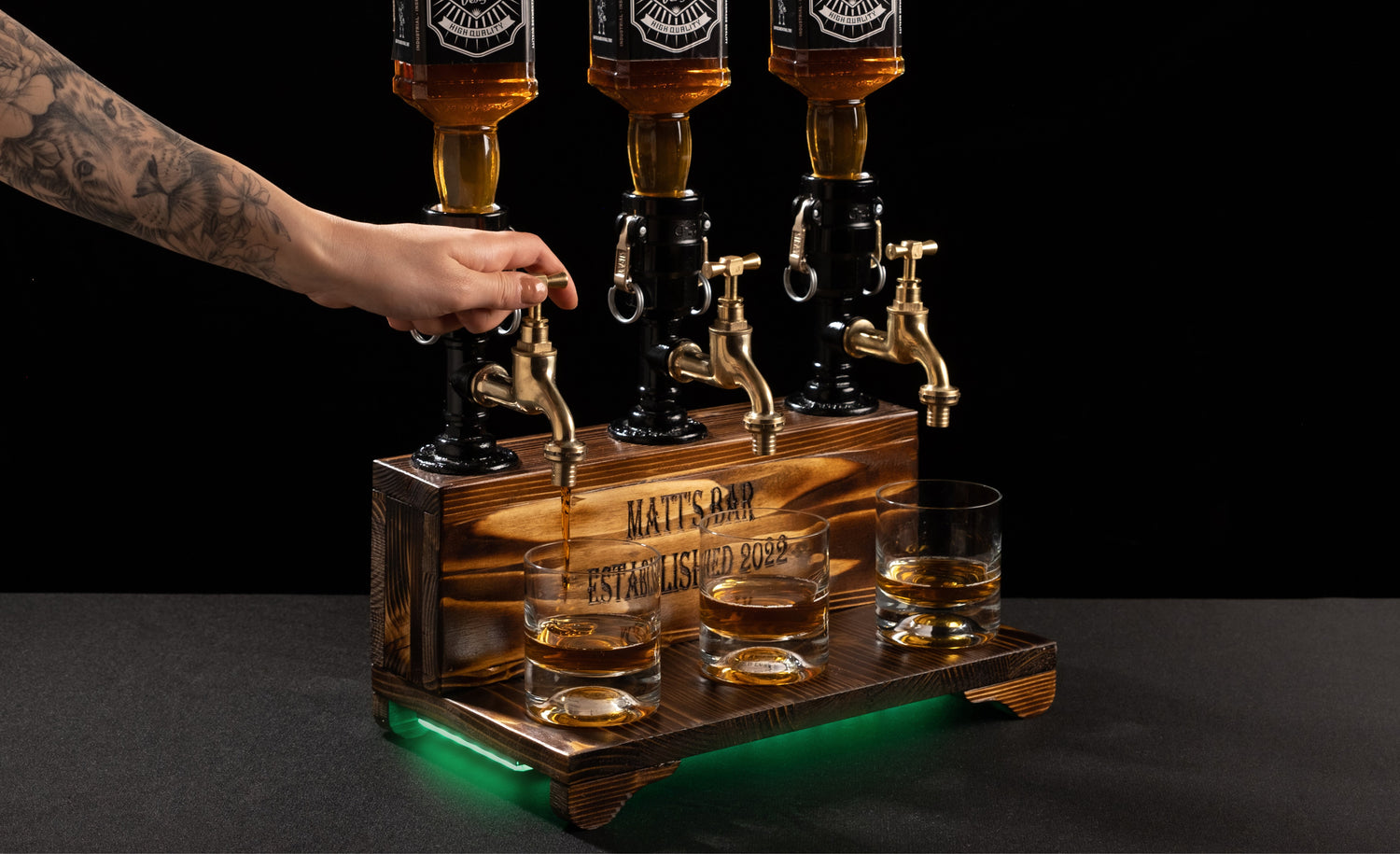 WOODEN DISPENSERS