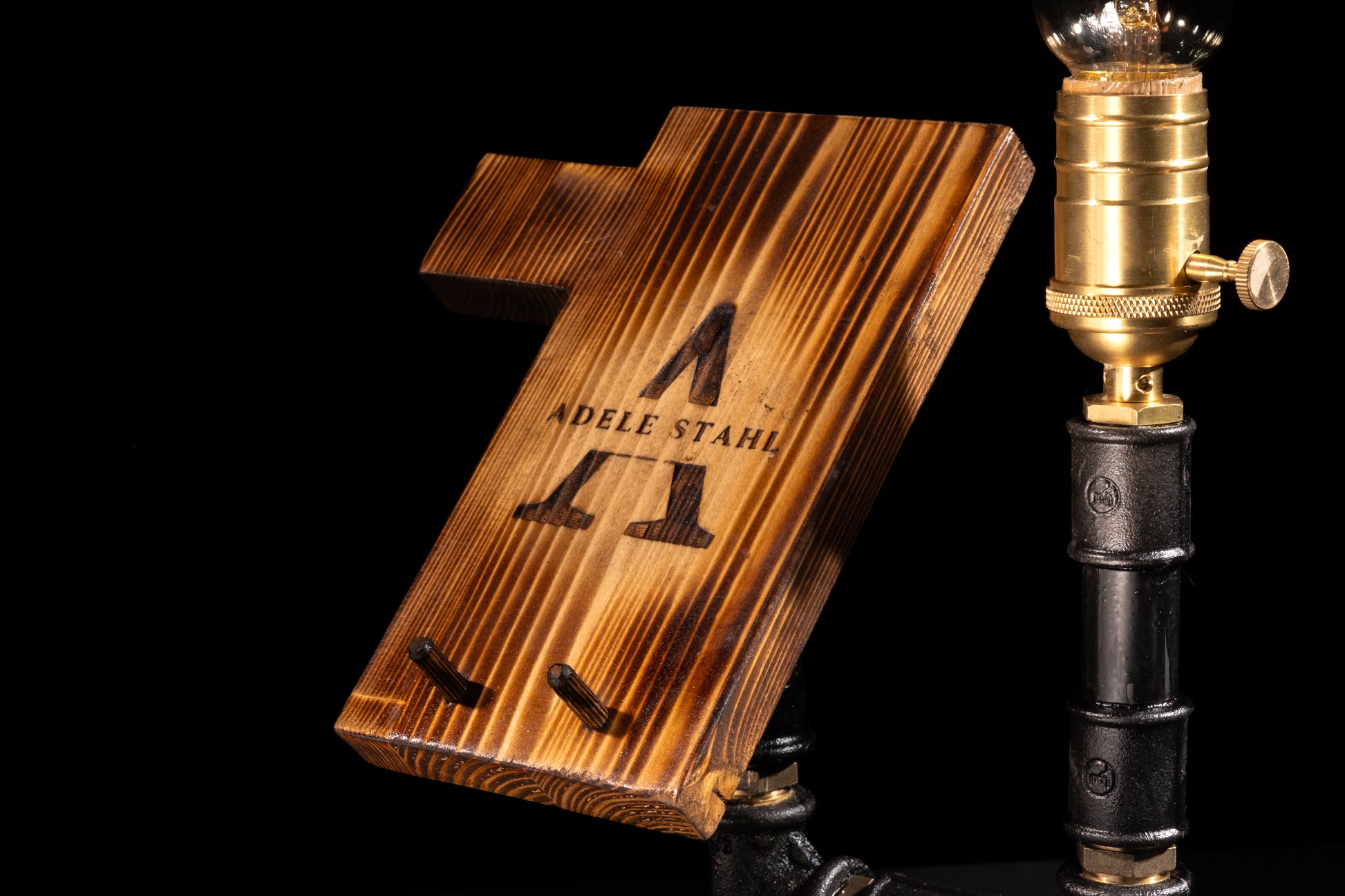 handmade night lamps: "Handmade night lamps with unique rustic designs."