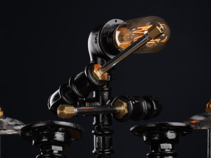 rustic night lamps: "Beautiful rustic night lamps with a warm glow."