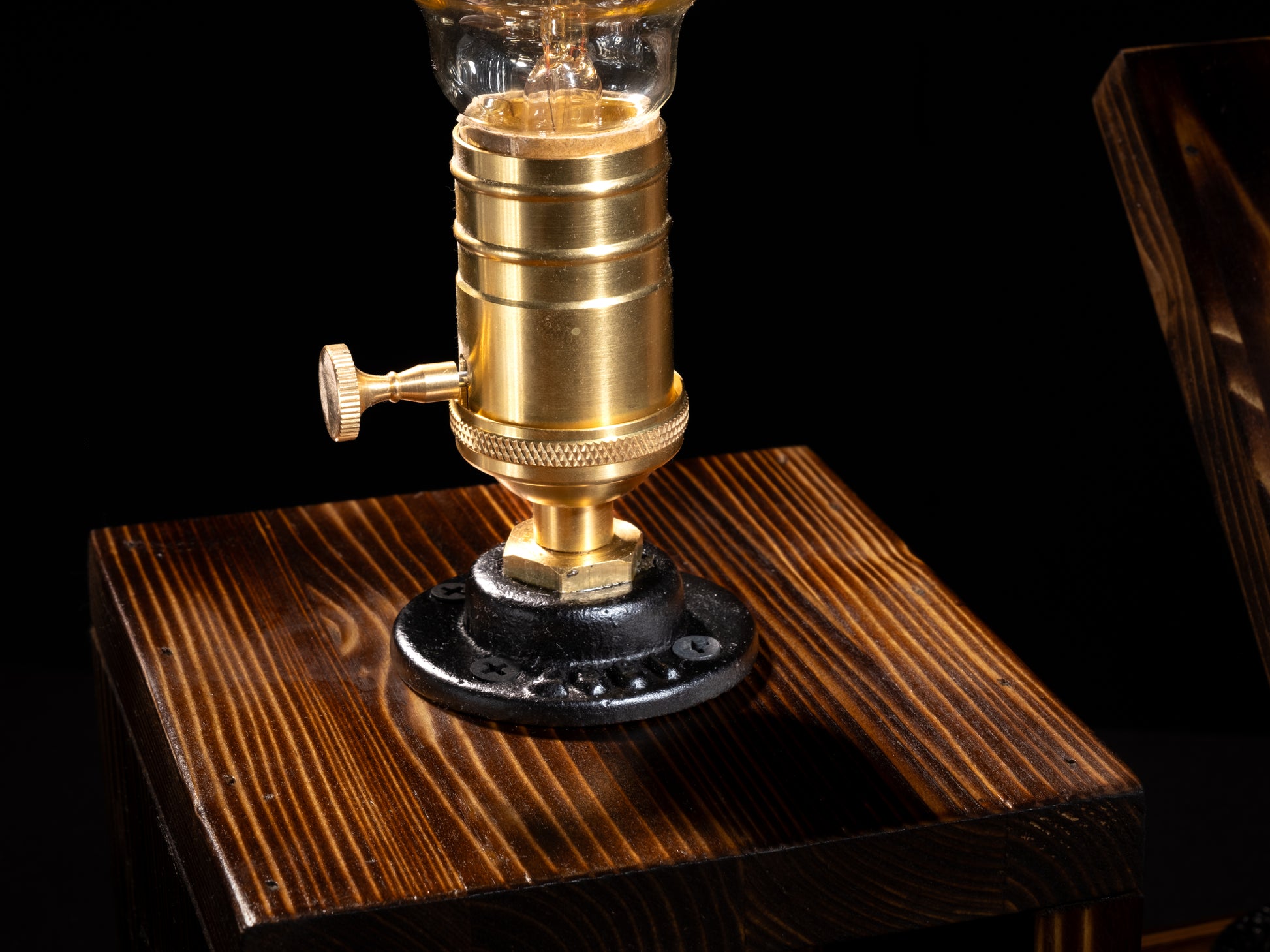 handmade night lamps: "Handmade night lamps with unique rustic designs."