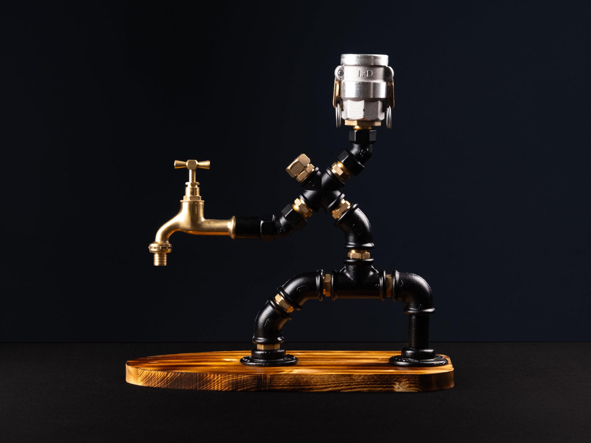 rustic drink dispensers: "Elegant rustic drink dispensers for any occasion."