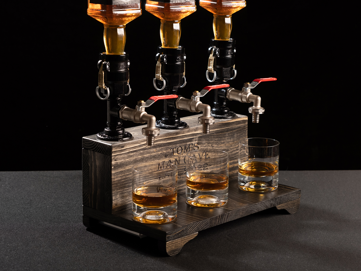 rustic drink dispensers: "Elegant rustic drink dispensers for any occasion."