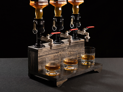 rustic drink dispensers: "Elegant rustic drink dispensers for any occasion."