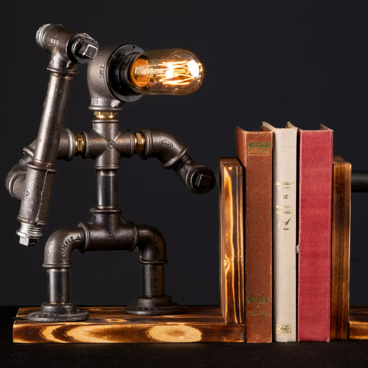 rustic night lamps: "Beautiful rustic night lamps with a warm glow, perfect as a birthday gift."
