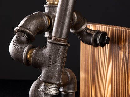 rustic bedroom lamps: "Rustic bedroom lamps creating a cozy atmosphere, ideal for a birthday present."