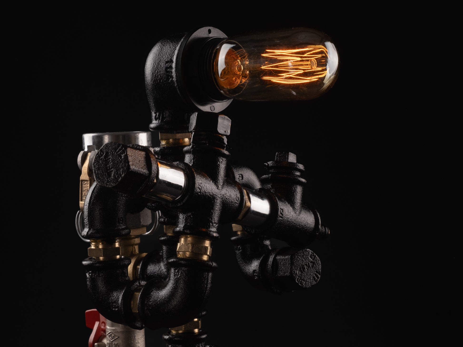 vintage beer taps: "Vintage beer taps adding a classic touch."