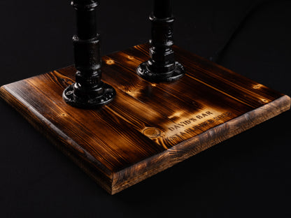 wooden beer taps: "Wooden beer taps for a rustic bar experience, a great birthday gift."