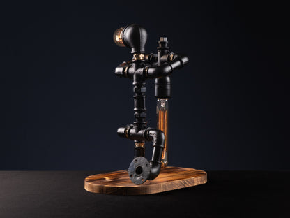 rustic bedroom lamps: "Rustic bedroom lamps creating a cozy atmosphere."