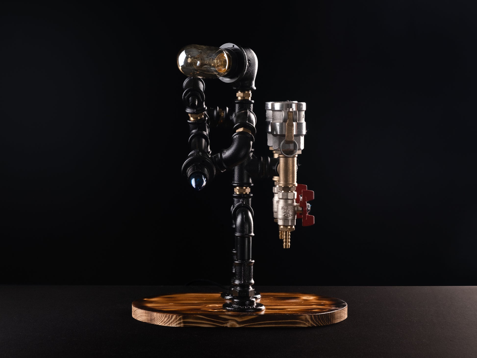 vintage beer taps: "Vintage beer taps adding a classic touch."