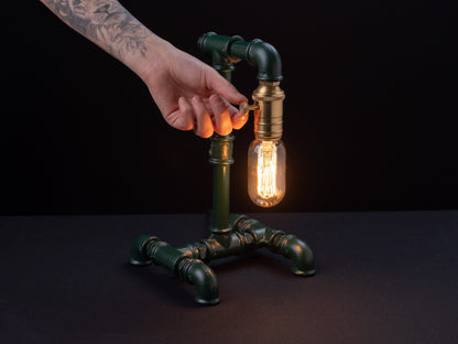 farmhouse night lamps: "Farmhouse night lamps for a country-style decor."