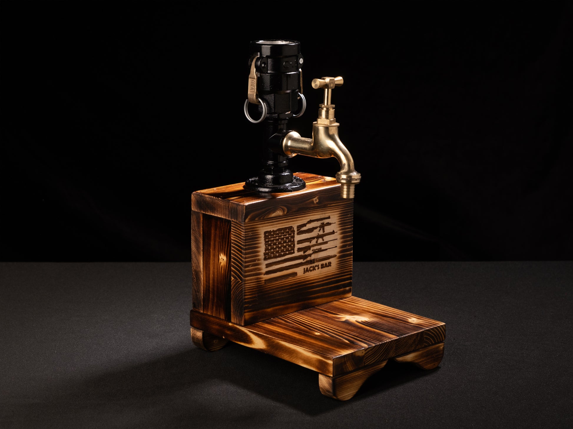 handmade drink dispensers: "Handmade drink dispensers with rustic charm."