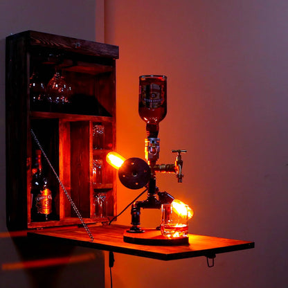 wooden beer taps: "Wooden beer taps for a rustic bar experience, a great birthday gift."