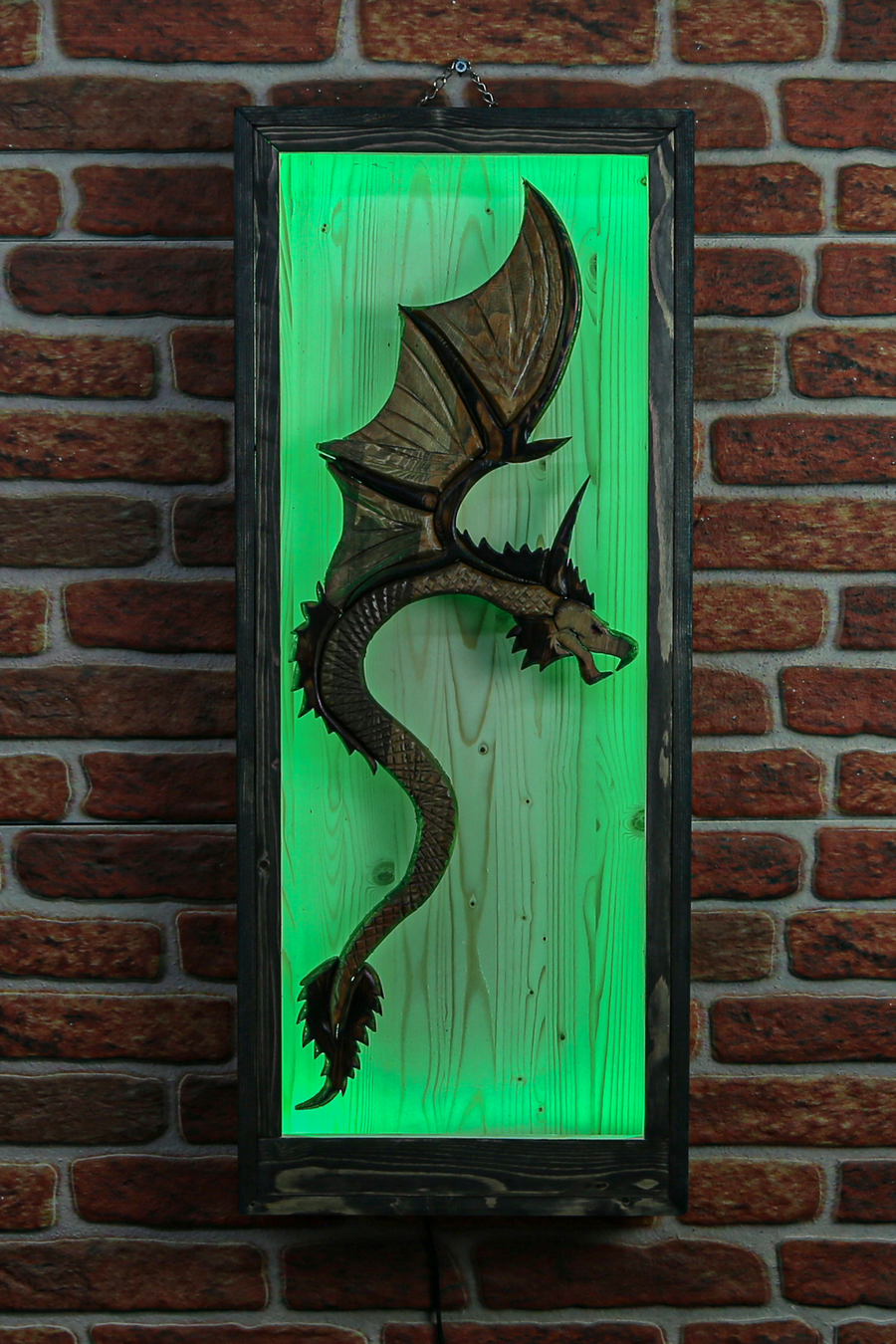 LED/RGB Color Dragon Wall Decor - RusticDesignTR Wall Light Fixtures - RusticDesignTR